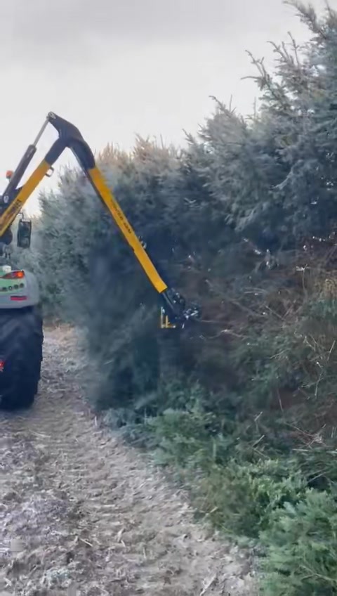 Deze winterse omstandigheden zijn ideaal voor het onderhoud van uw bomen, hagen en struiken. Met onze machine kunnen we…